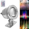 RGB LED Underwater Light Waterproof Multi color for Outdoor Garden Spotlight Landscape Fountain