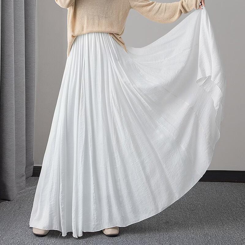 Sispeur High-Waist A-Line Maxi Skirt