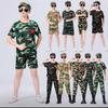 Kamouflage Militäruniformer för Barn, Pojkar & Flickor - Perfekta för Förskoleträning, Sommarläger eller Skoluppvisningar.