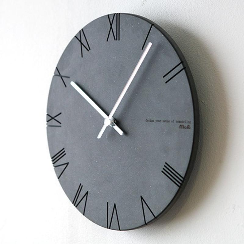 Modern Wall Clocks Simple Living Room Round Wall Watch Bedroom Silent Decoration Clock Creative Home Decoration Accessories