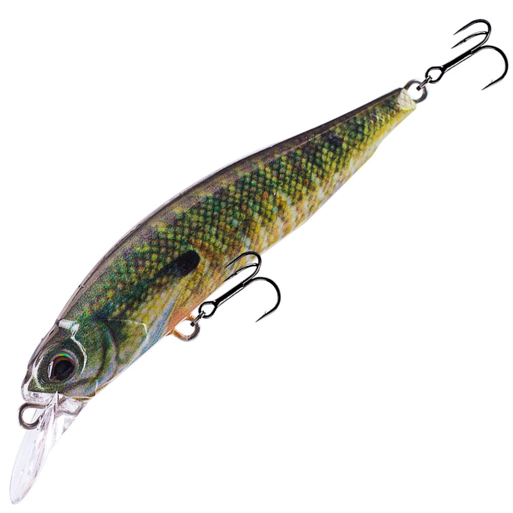 Magnisher 2 Size Sinking Minnow Hard Baits 7.5cm/9.0cm Artificial  Fishing Lures Wobble Silent Jerkbait Long Cast  Bass Perch