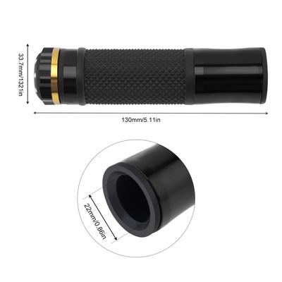 7/8 Inch 22 Mm Motorcycle Handlebar Grip Handle Bar Motorbike Hand Grips CNC for Motorcycle Motorbike Scooter Chopper Cafe Racer