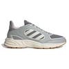 Adidas Neo 90S Valasion Retro Mesh Leather Cushioning Non-Slip Wear-Resistant Breathable Low-Top Casual Running Shoes Unisex Sneaker Gray HP6767