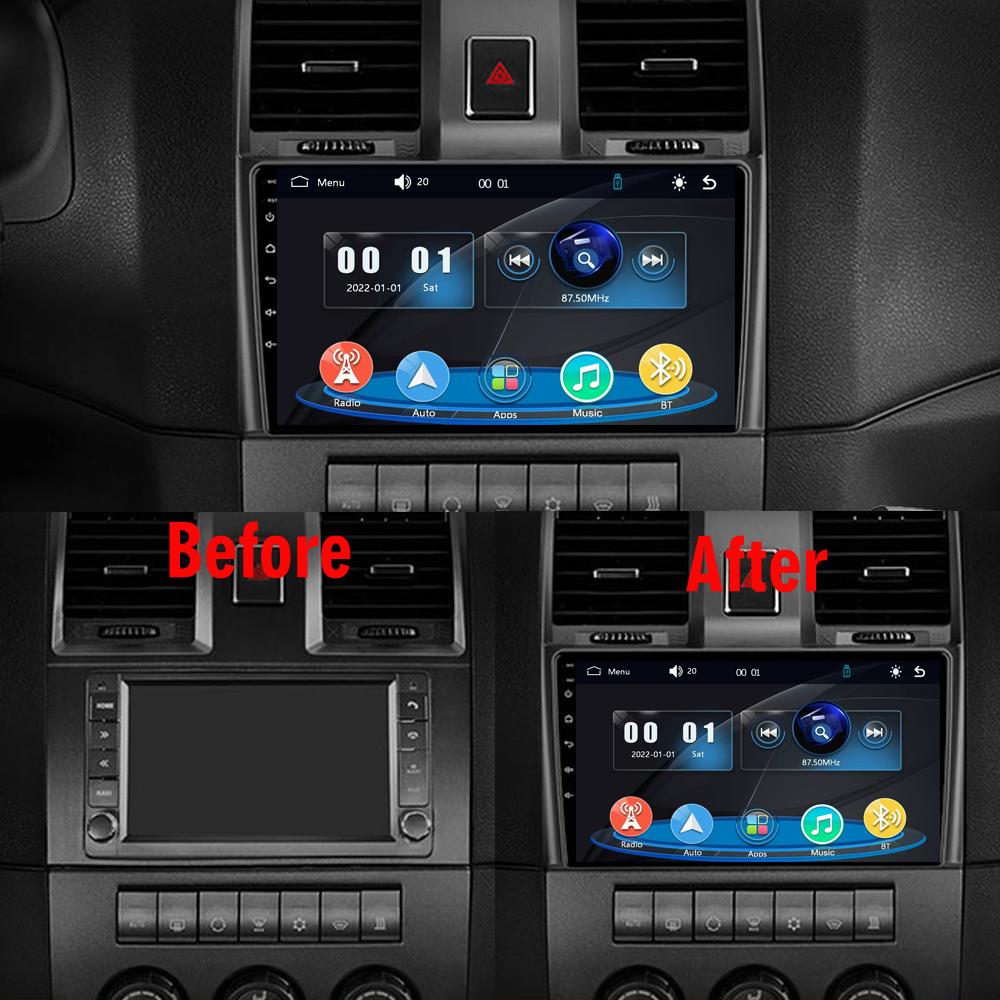 icreative Car-Play Car Radio Multimedia MP5 Player Head Unit Stereo BT For UAZ Patriot 2012-2016