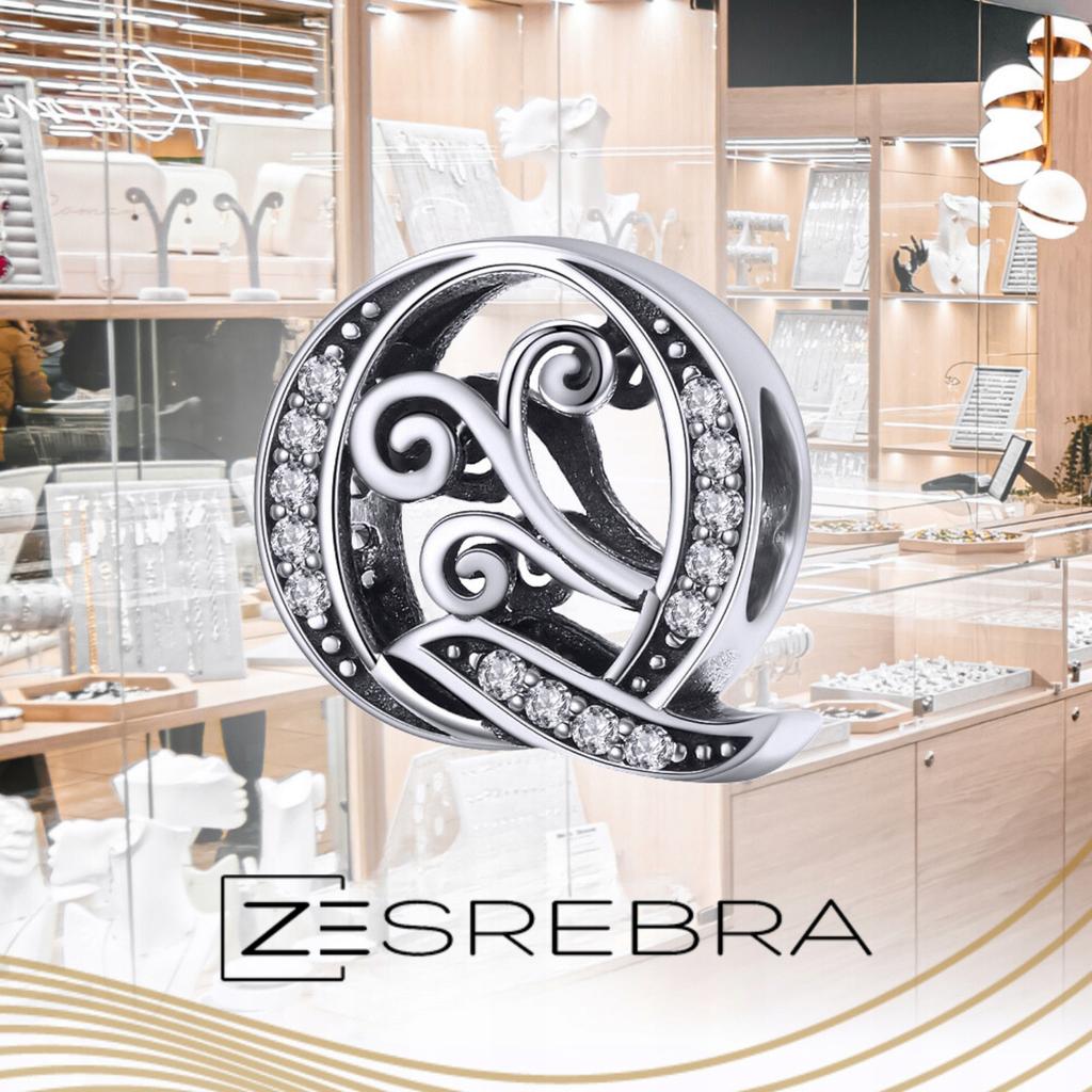 Charms Letter Q Bead Pr 925 Pendant Letter Zircons