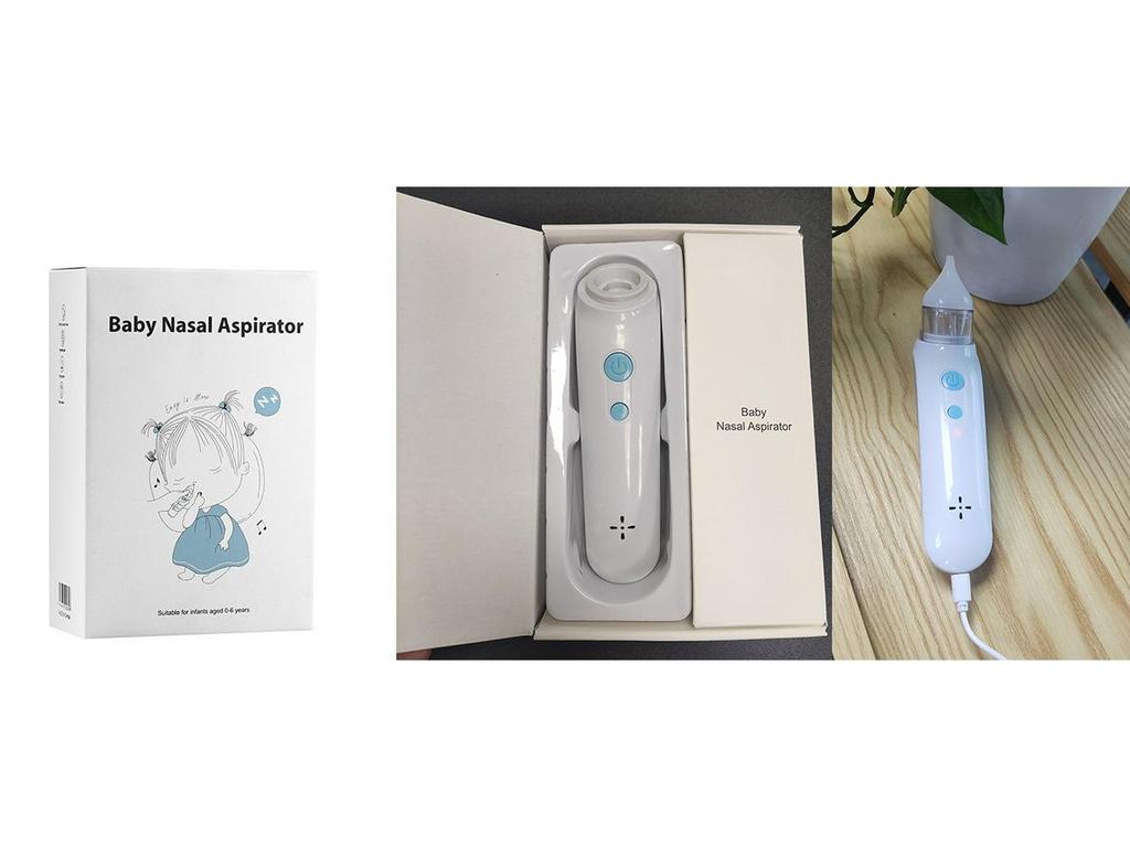 Aspirador Nasal Eléctrico Antireflujo para Bebés para Congestión y Limpieza de Moco