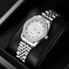Women's Classic Versatile Steel Band Watch - Non-Mechanical, Calendar, Unisex Casual Style.