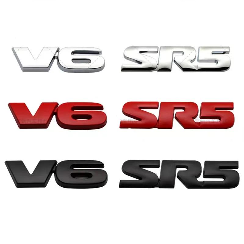 Suitable sticker SR5 v6 modified rear tail label body side tailbox sticker  for Toyota Tram car RA1