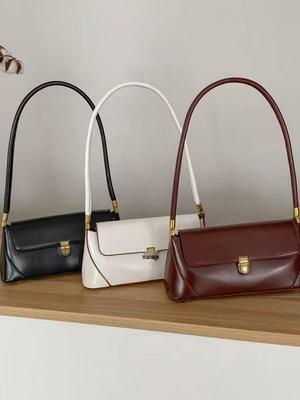 Damenmode Vielseitige Französische Unterarmtasche - High-End, Schlicht, Nischendesign, Handgetragen, Einzelne Schulterhandtasche.