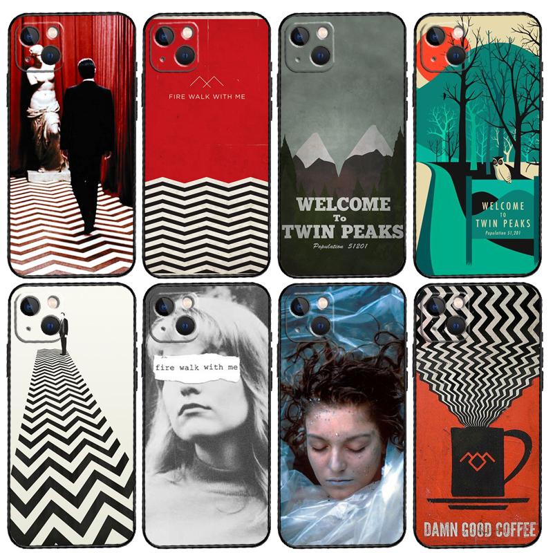 Twin Peaks Phone Case For Samsung Galaxy S25 Ultra S20 S21 S22 S23 S24 S9 S10 Plus S24 FE S25 FE Cover