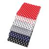 3 stuks 50x50cm 100% Katoen Retro Polka Dot Bedrukte Hoofdband Mannen Vrouwen Zakdoeken Vierkante Bandana's Tea Party Bedankjes