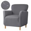 Bubble Grid Club Chair Cover Stretch Tub Bar Armchair Slipcovers Leisure Single Sofa Covers for Living Room Cafe Bar Counter