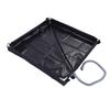 Tragbare Duschwanne 31,5x31,5x3,9 Zoll Faltbare Duschbasis mit Bodenablauf Abnehmbares Ablaufrohr für Zeltcamping Wohnmobil Strand