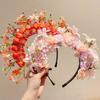 Hair Hoop Quanzhou Head-pinned Flower Cloth Chinese Style Headwear  Ladies/Girls