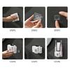 Wall Mount Electric Toothbrush Holder Bathroom Shower Razor Organizer