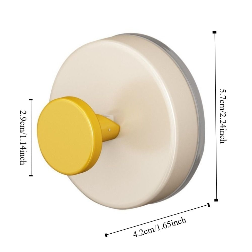 4 PCS Vacuum Suction Cup Hook Punch-free Door Hooks Waterproof Wall Hanger  Toilet