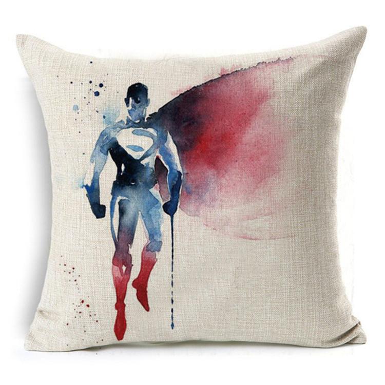 Neue Cartoon Spider-Man Serie Kissenbezug Auto Sofa Quadratisch Cartoon Animation Geschenk Kissen