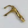 Bathroom Faucet Basin Sink Golden Chrome Tap Hot Cold Water Mixer Tap Deck Mounted Bathroom Faucets Single Lever Taps