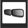 1 Pair Front Hood Bumper Kidney Grilles Grill Chrome for BMW 3-Series E36 Sedan Coupe Touring 1990-1996 51138122237 51138122238