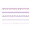 240Pcs Aesthetic Lace Sticker Scrapbooking Decorative Sticker for Journal Notebook Photo Album Phone Case Invitation