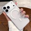 Luxury Ultra Thin Matte Clear For Magsafe Case for iPhone 17 16 15 14 13 11 12 Pro Max Plus Air Magnetic Wireless Charge Cover