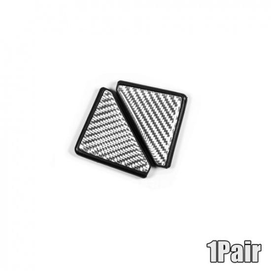 2x Carbon Fiber Car Door Corner Cover Protector Anti Scratch Sticker Accessories