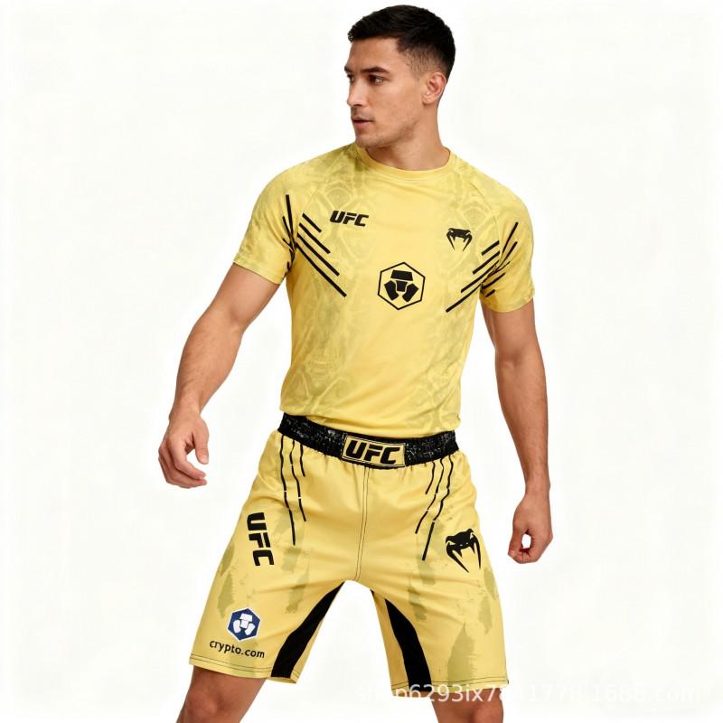 MMA Training Suit Men Women Kids UFC Boxing Muay Thai Grappling High Elastic Quick Dry Combat Sport Gear