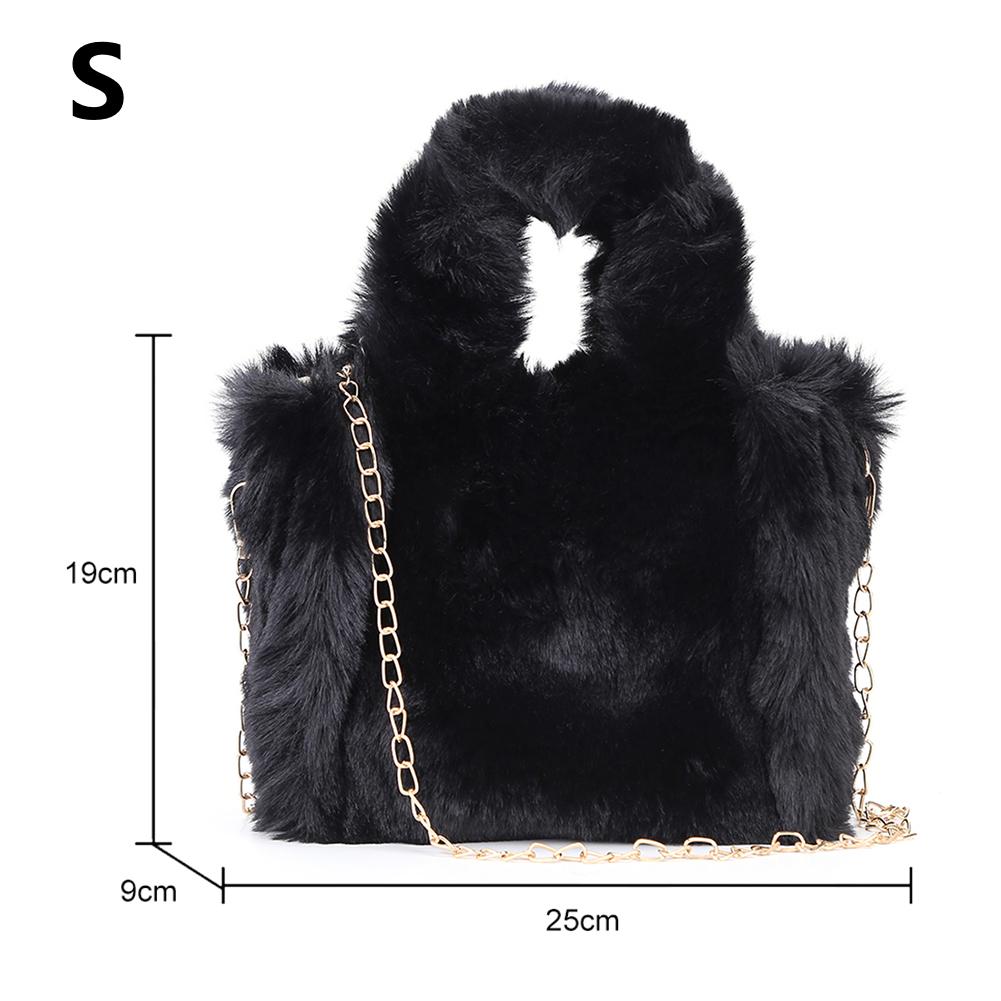 

2024 Новая плюшевая женская сумка через плечо, большая вместительная пушистая мягкая сумка, роскошная дизайнерская модная большая сумка, зимние женские сумки подмышками
