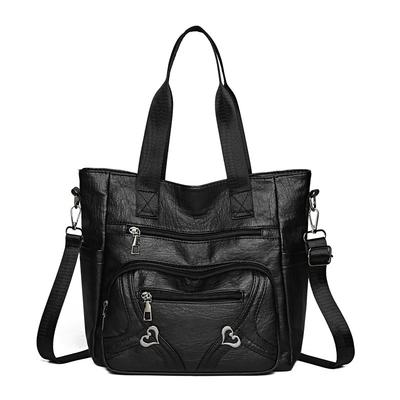 Women's New Simple Commuter Messenger Bag Large-capacity Portable Oblique Span Shoulder Bag