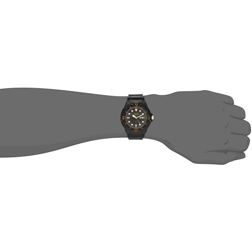 Casio Standard Analog Watch MRW-200H-1EV Black Men's Overseas Model