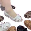 Sandals Soft-soled Anti-slip Fish-mouth Shoes Comfortable Crocs Hollowed-out Shoes