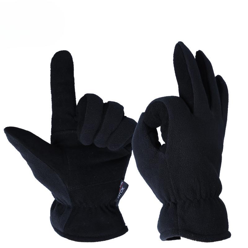 

Теплые перчатки из оленьей кожи, двухслойная теплоизоляция, хлопок, ветрозащитные и холодостойкие, для активного отдыха, мотоцикла, электровелосипеда XL