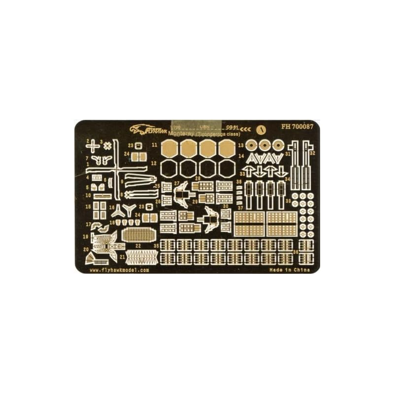 fly hawk model 1/700 american navy Ticonderoga class (for dragon) parts for plastic models FLYFH700087