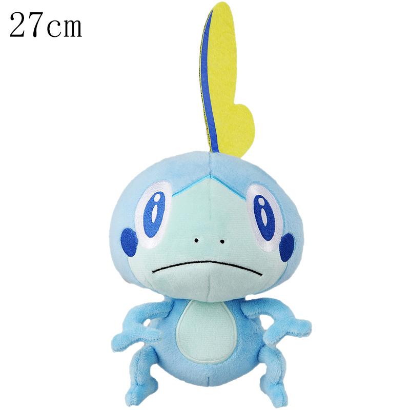 Scorbunny Sobble Grookey Plush Dynamax Eevee Rillaboom Cinderace Sword&Shield Stuffed Doll Kawaii Anime Toys Kid Gifts