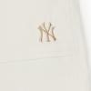 New MLB New York Yankees Casual Shorts Women's Beige 3ASMB0253-50CRS