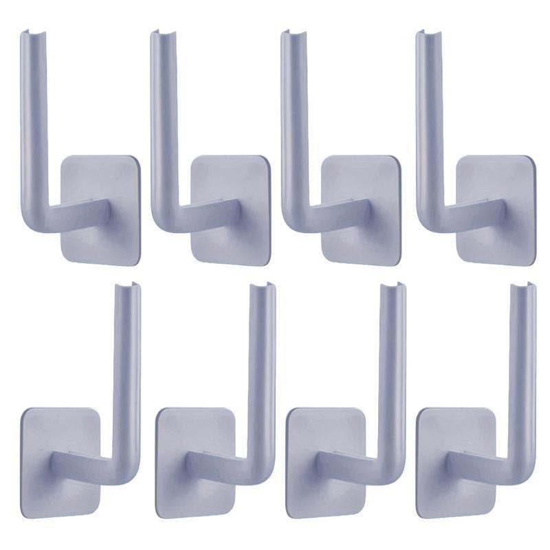 652F Strong Adhesive Hat Racks Organizers Baseball Caps Holders L-Shape Hat Hangers