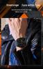 Sanda Men's Barrel Dual-Time Waterproof Sports Watch with Large Dial