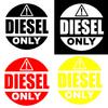 Letter Reflective Funny Car Styling Decorative Stickers Auto Decals