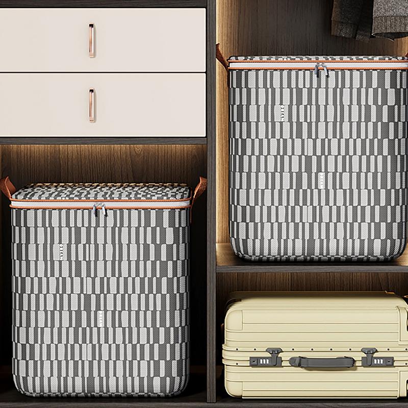 Large Capacity Storage Bag Foldable Waterproof Material Pouch Organizer Moving Luggage Bag Used To Store Daily Necessities