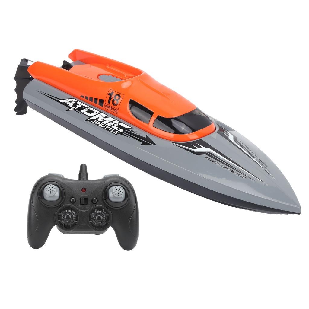 2.4G High Speed Remote Control Boat Waterproof Anti Collision Remote Control Speedboat