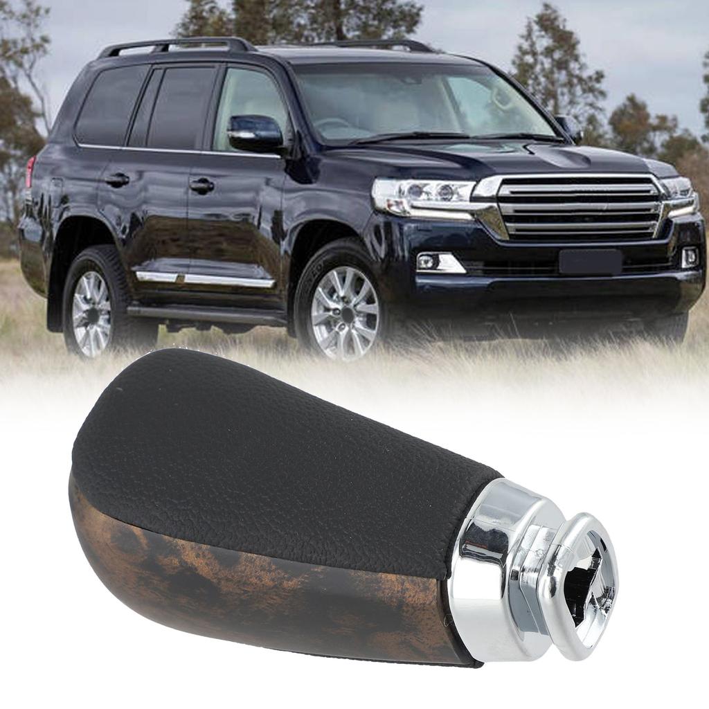 Automatic Shift Knob for For TOYOTA For LAND For CRUISER 200 FJ20 2008 2017 PU Leather Suitable for AT Transmission