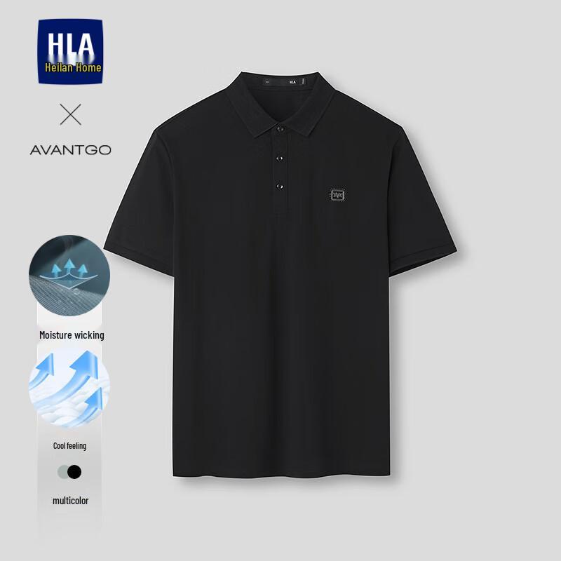 HLA Men s Cool Feel Short Sleeve Polo Shirt XL