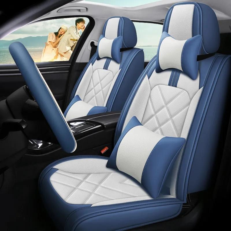 Full Set Car Seat Covers Are Available for All Seasons, Suitable for Most 5-seat Cars/SUVs/trucks/vans