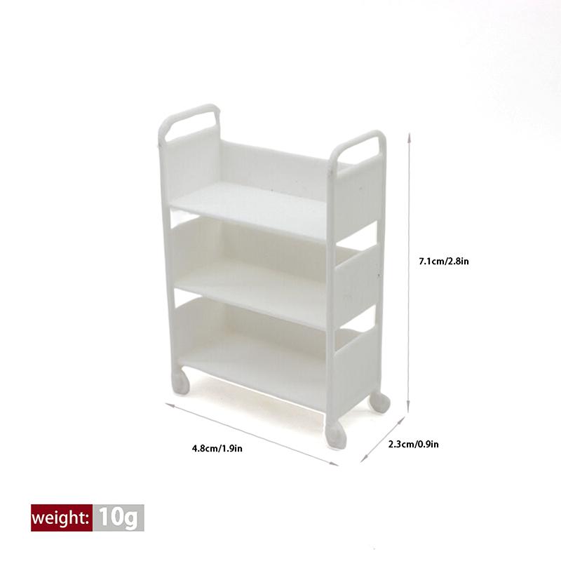 

1шт 1:12 Миниатюрная тележка для кукольного домика, обеденная тележка с колесами, модель для хранения, полка для книг, модель мебели, декоративная игрушка
