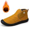 Winter Couple Snow Boots Velvet Warm Cotton Shoes Outdoor Sports Snow Shoes Large Size Cotton Boots