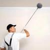 Retractable Extendable Spider Web Duster Medium Stiff Bristles Household Cleaning Tool for Corner Window Ceiling Cobweb