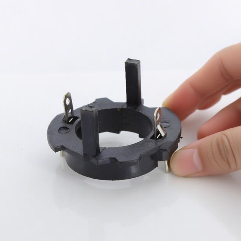2PCS H7 LED Headlight Holders For Volkswagen MK5 GTI Golf Jetta Type A/ Golf 5 Jetta MK5 H7 Base H7 Bulb Socket Car Accessories