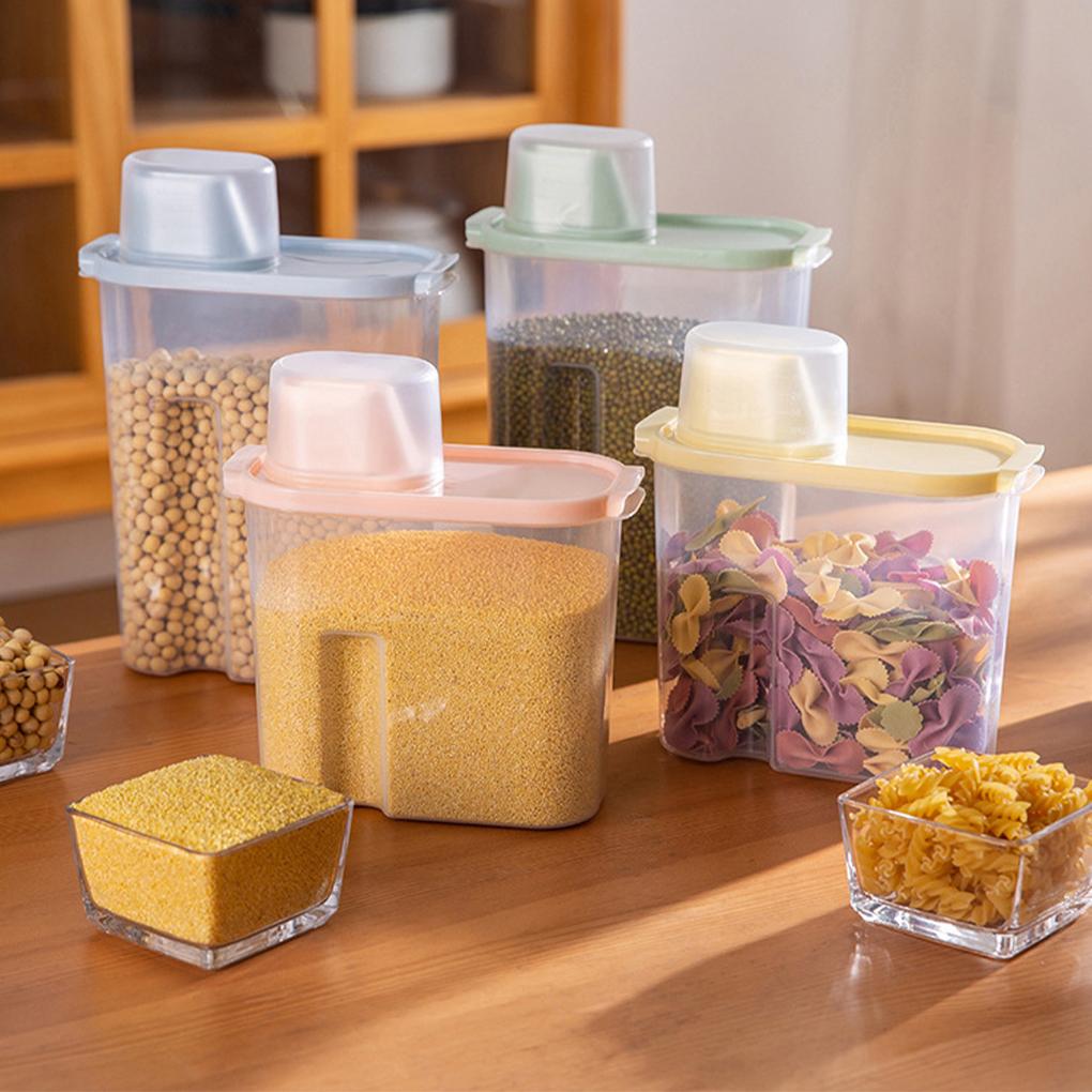 Storage Tank Home Supplies Sundries Box Fine Workmanship Transparent Exquisite Laundry Powder Kitchen Gadget Grain Container
