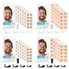 30 Pairs Stretchable Breathe Nasal Strips Hydrowoven Fabric Stop Snoring Nose Patch  Adult
