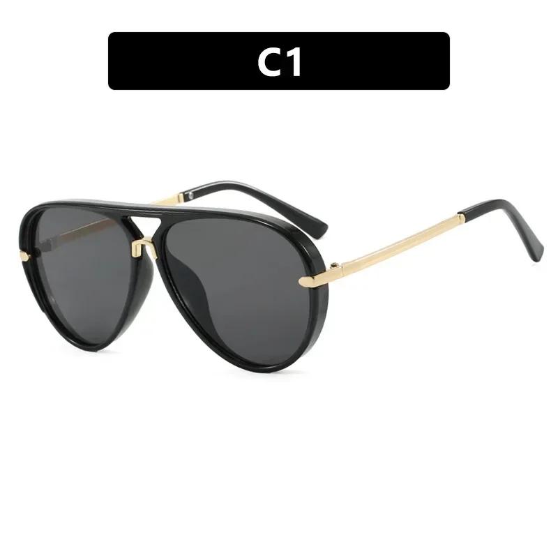 New Simplicity Toad Shaped UV400 Sunglasses Fashion Retro Driving Travel UV Resistant Street Photography Shades Glasses